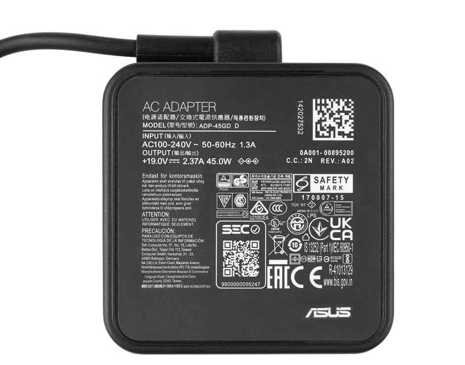 CARG PARA ASUS 19V-2.37A 45W