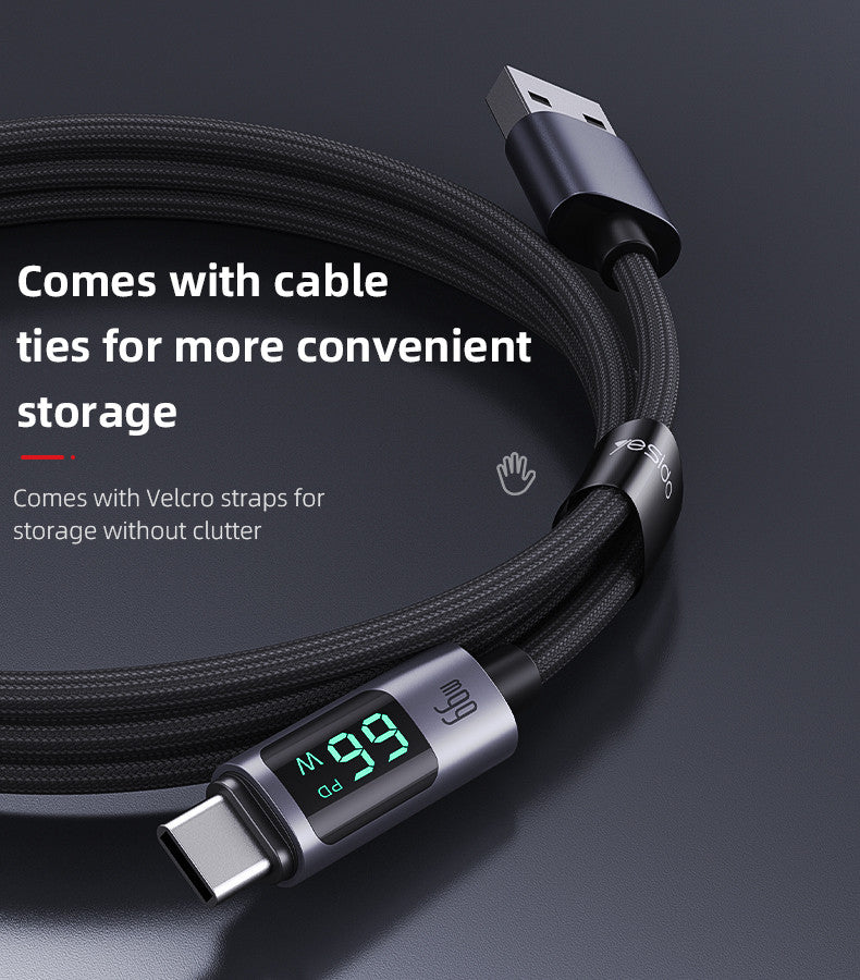 TYPE-C & TYPE C DATA CABLE 66W