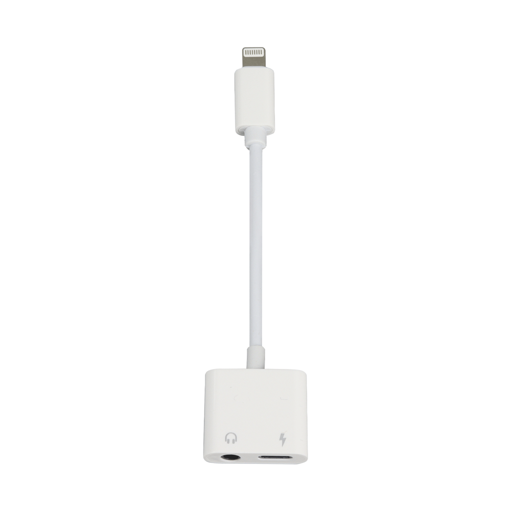 ADAPTADOR LIGHTING A 3.5MM + CARGA J