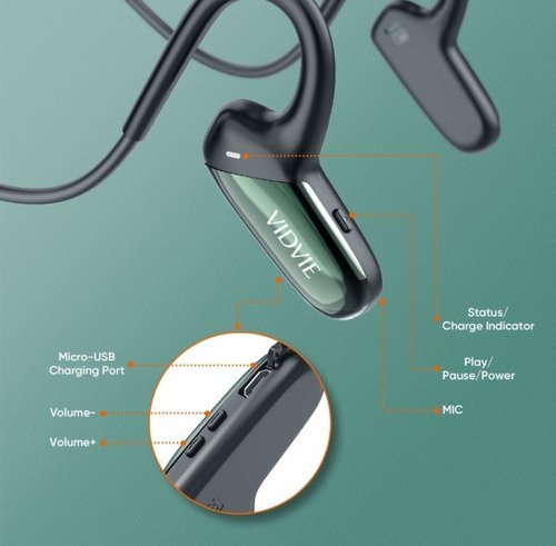 VIDVIE AUDIFONOS SPORT EAR TYPE