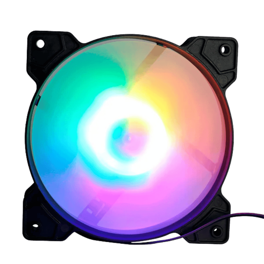 VENTILADOR COOLER 12CM RGB 12M