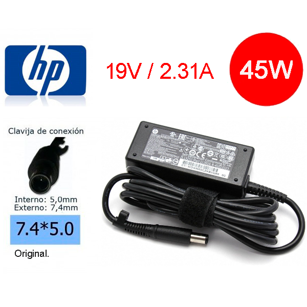 CARG PARA HP 19.5V -2.31A 45W