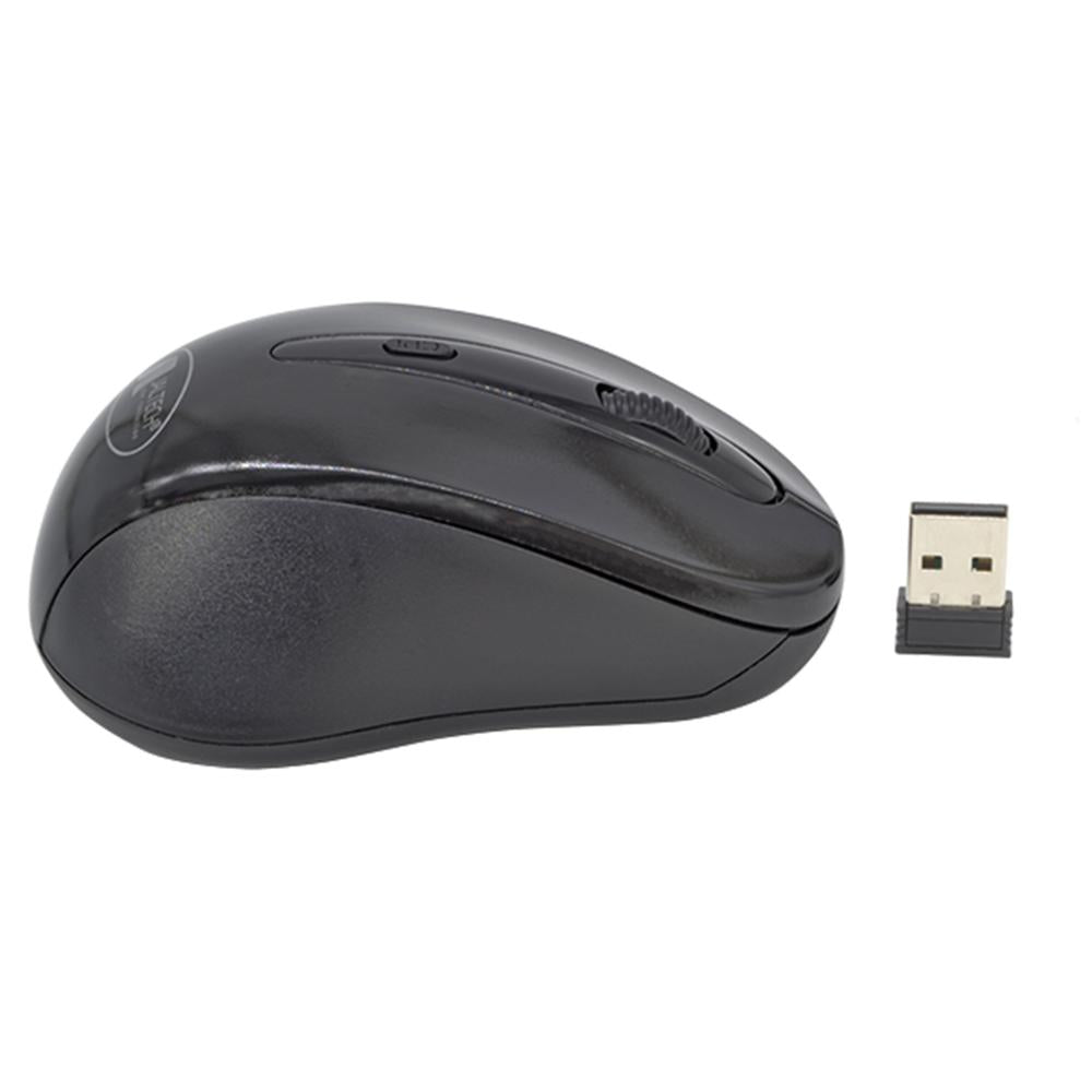 MOUSE USB INALAMBRICO CURVE