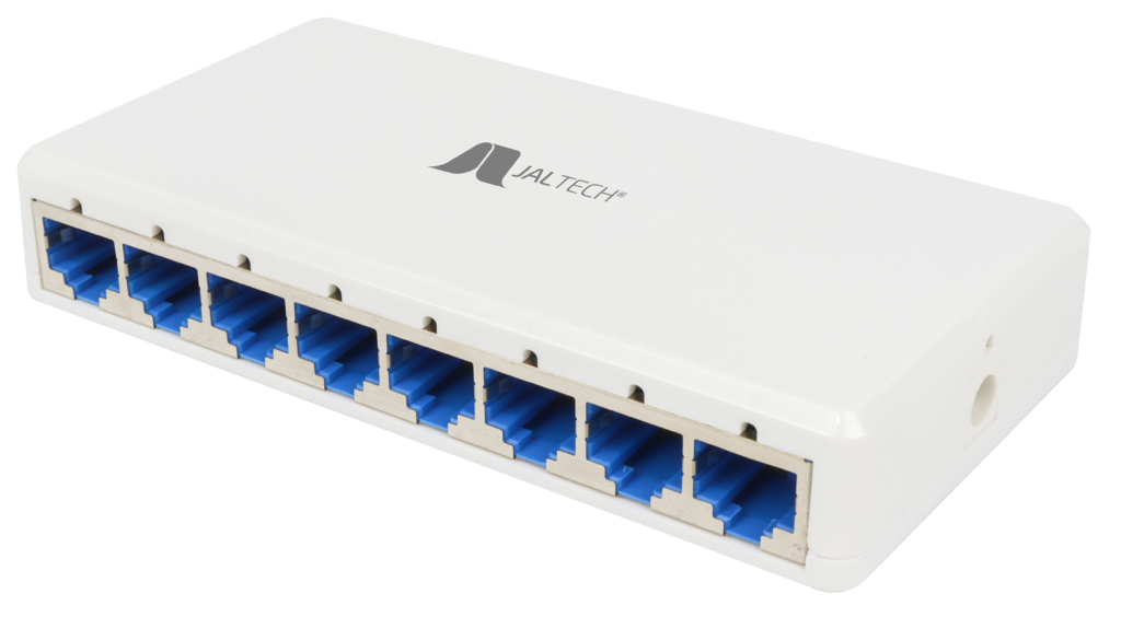 SWITCH 8 PUERTOS BASE 100 JALS8100