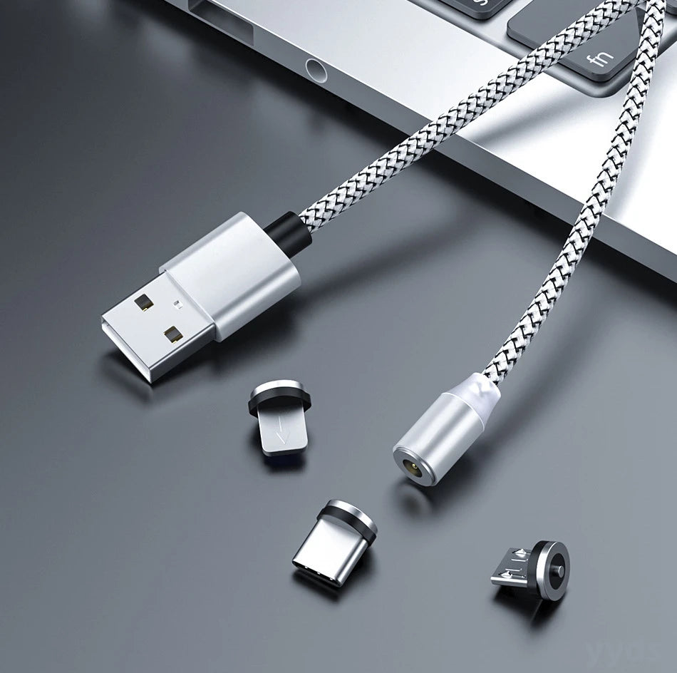 MAGNETIC CHARGER TO USB CABLE 1M