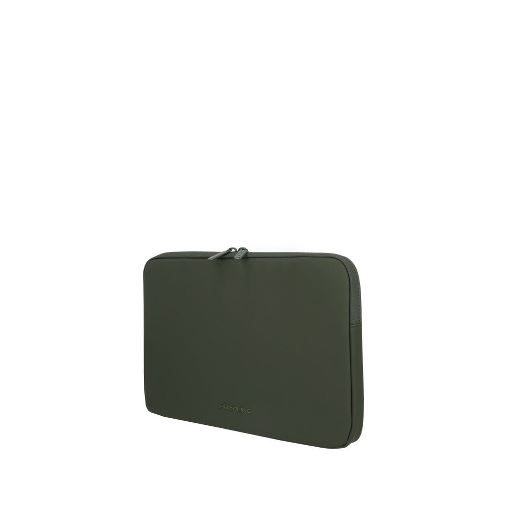 FUNDA FLAT ZIPPER 15"COLOR VERDE