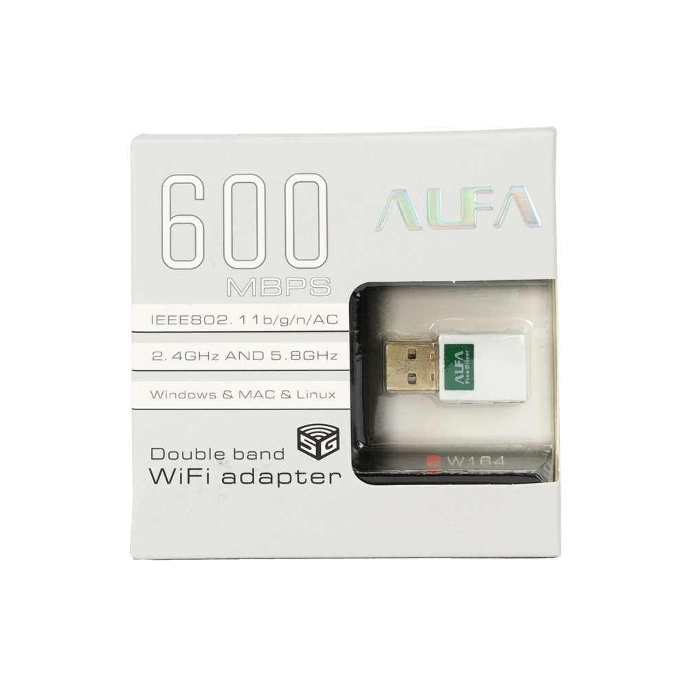 ADAPTADOR WIFI AC DUAL BAND 600M-W164