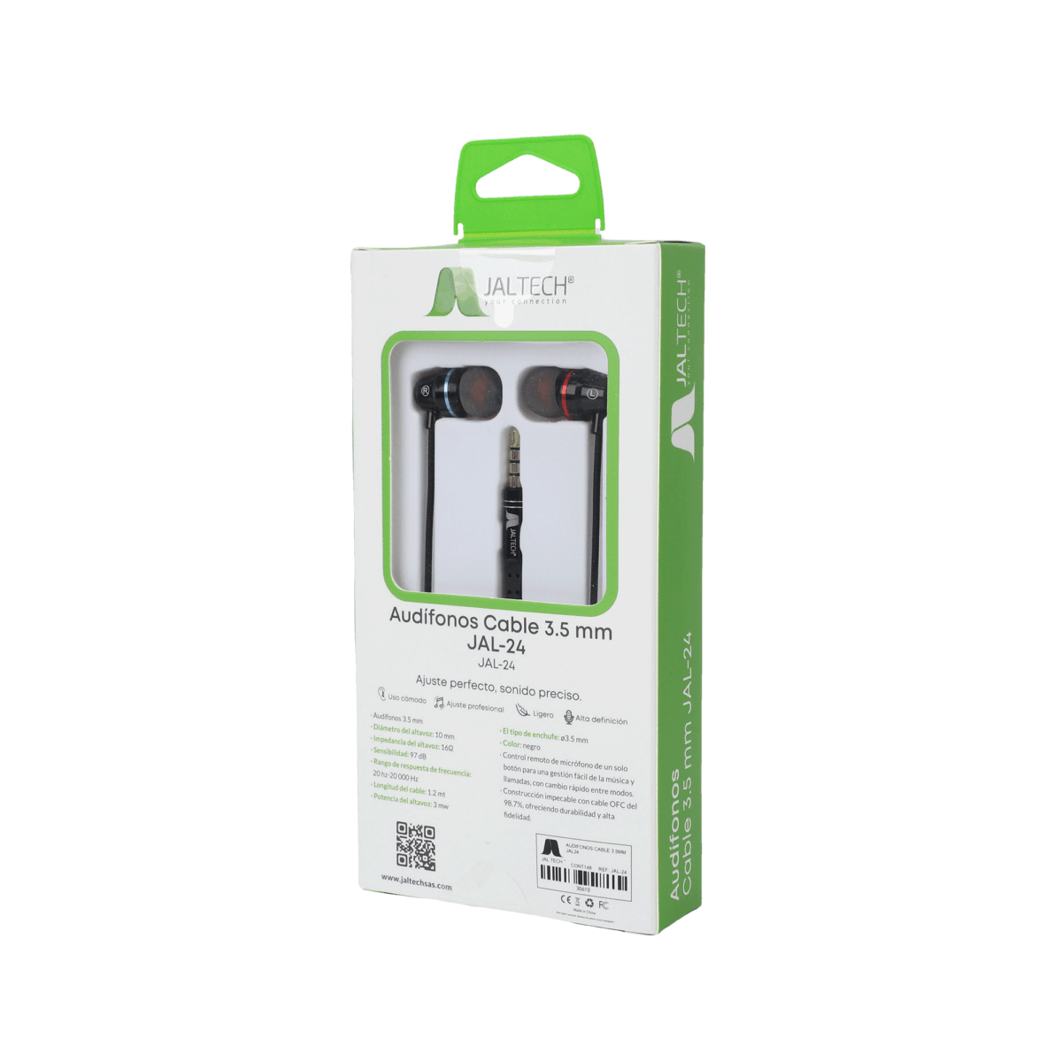 AUDIFONOS CABLE 3.5MM JAL 24