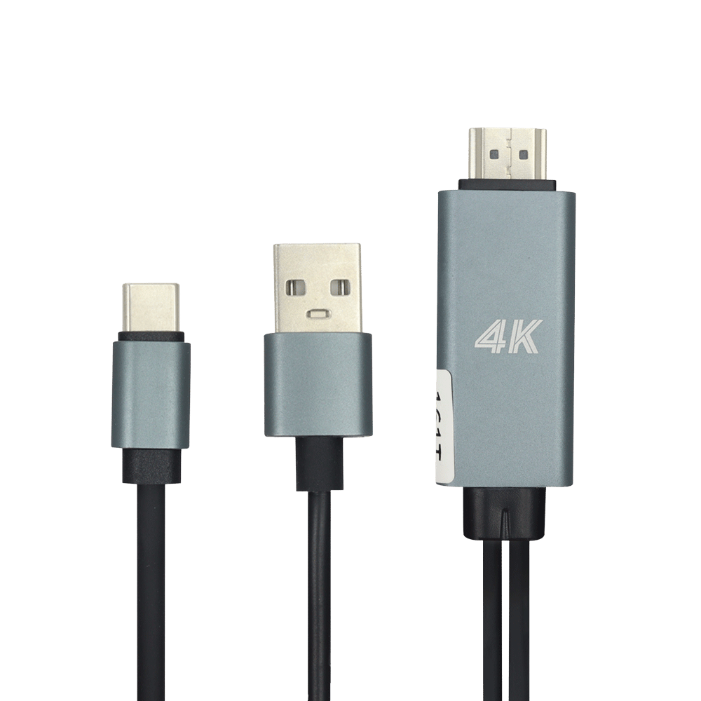 CABLE OTG TIPO C A HDMI 4K