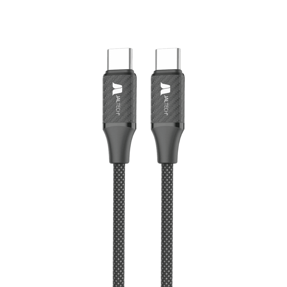 CABLE TIPO C A TIPO TRENZADO 1M JAL