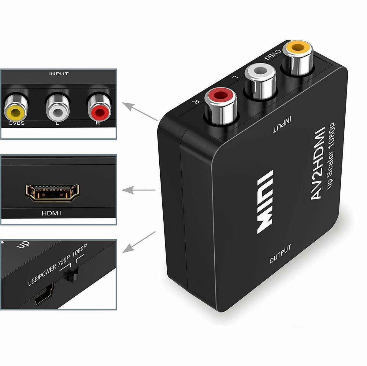 CONVERTIDOR HDMI A RCA B362