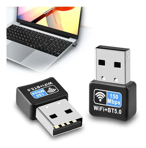 ADAPTADOR WIFI 2 EN 1 BT 150 MB - W107