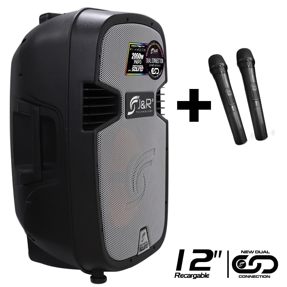 CABINA ACTIVA RECARGABLE 12"