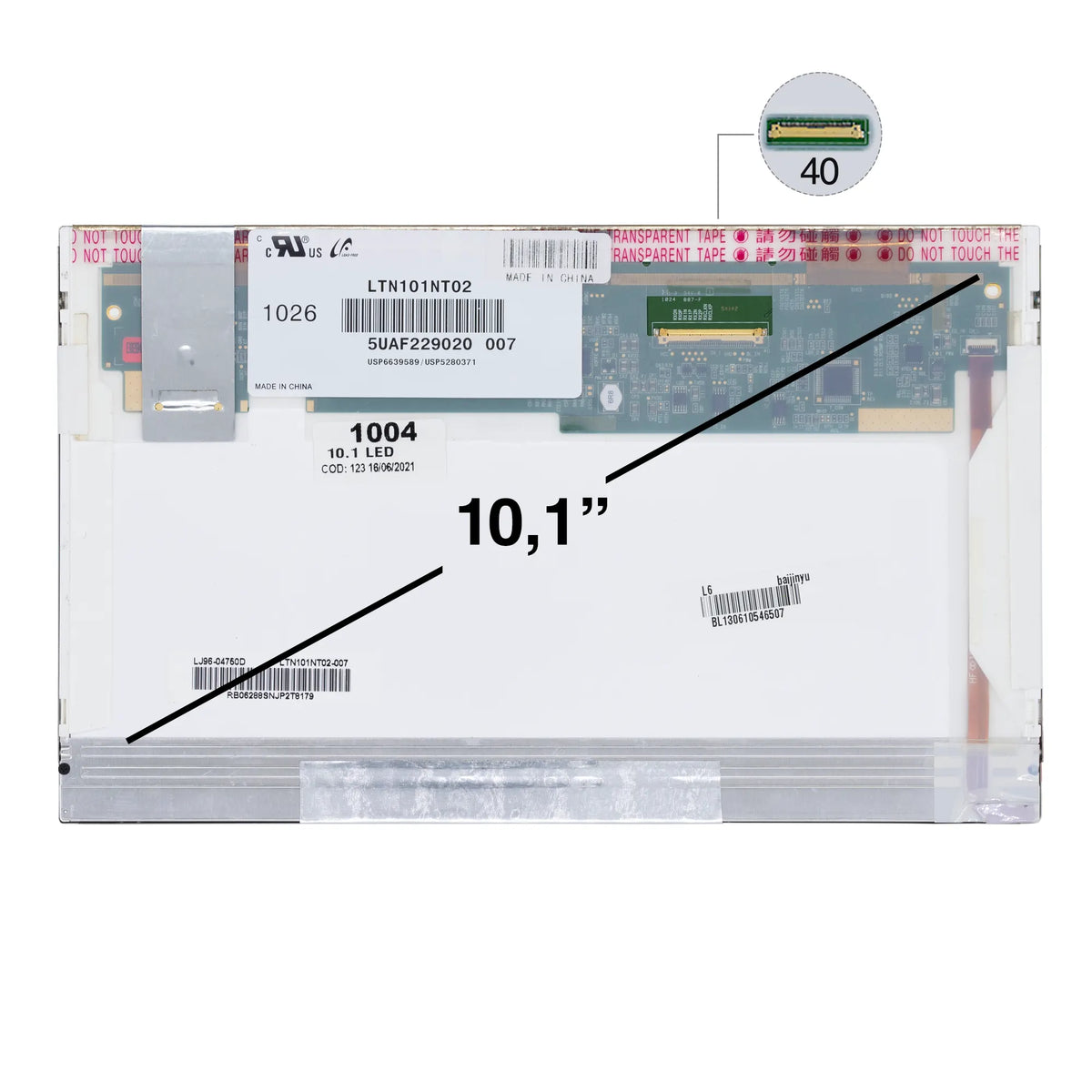 MEMBRANA 10 PULGADAS NOTEBOOK