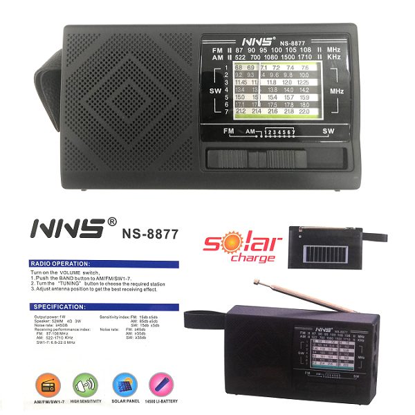 RADIO SOLAR CHARGE