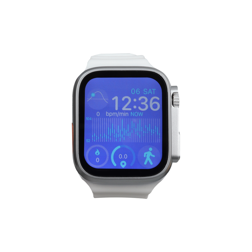 SMARTWATCH WHITE 1 83" WATCH 8