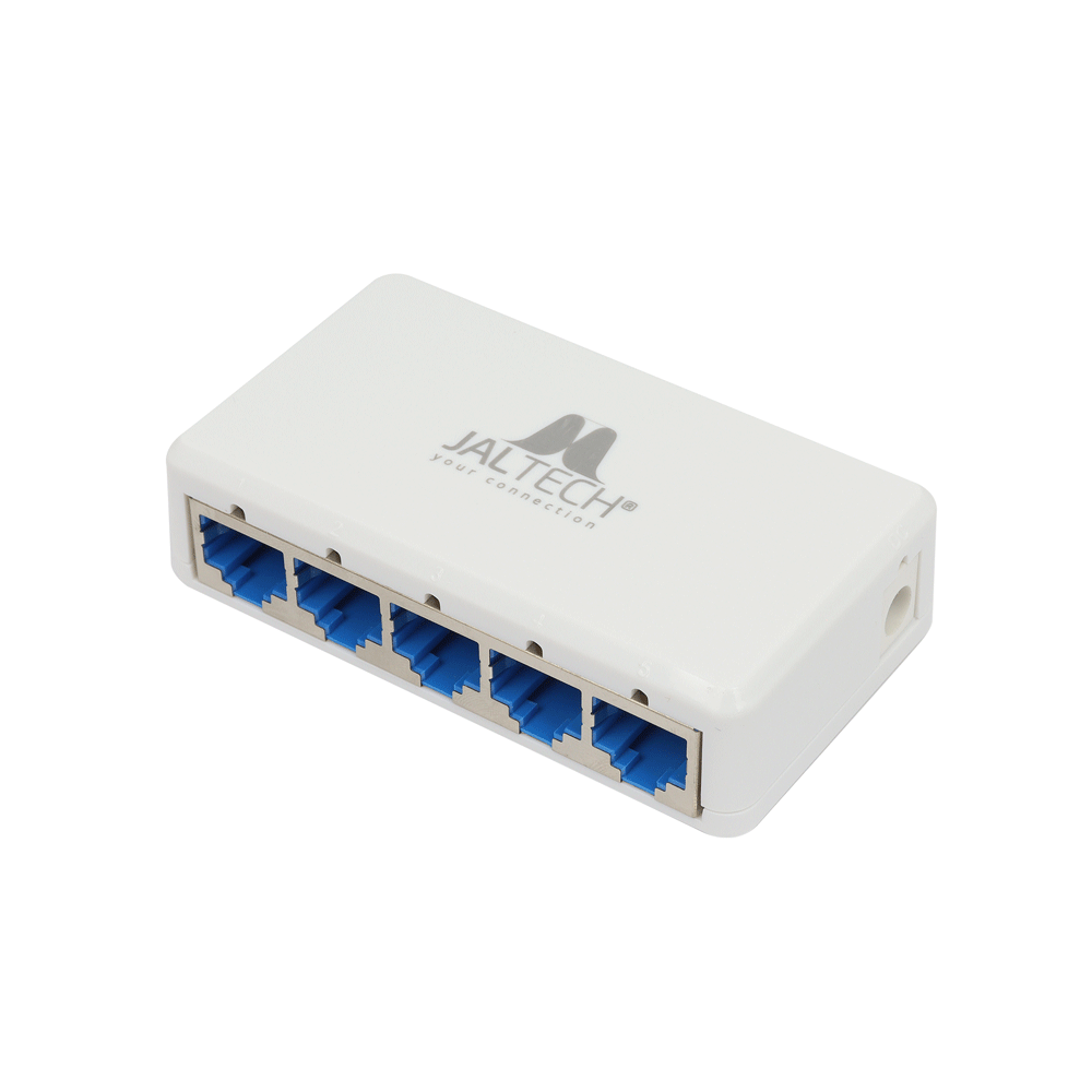 SWITCH PLUS 5 PUERTOS BASE 100-JAL-P