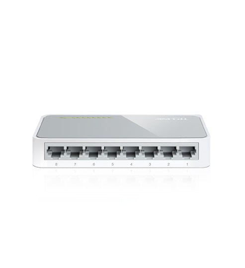 SWITCH PLUS 8 PUERTOS BASE 100-JAL-P