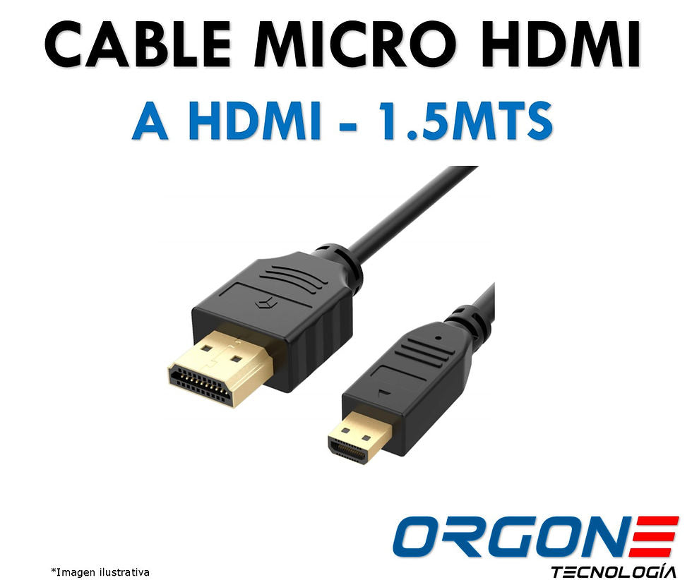 CABLE MICRO HDMI A MICRO HDMI 1.5MT