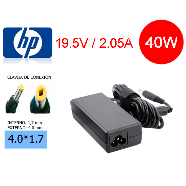 CARG PARA MINI HP 19.5V 2.05A