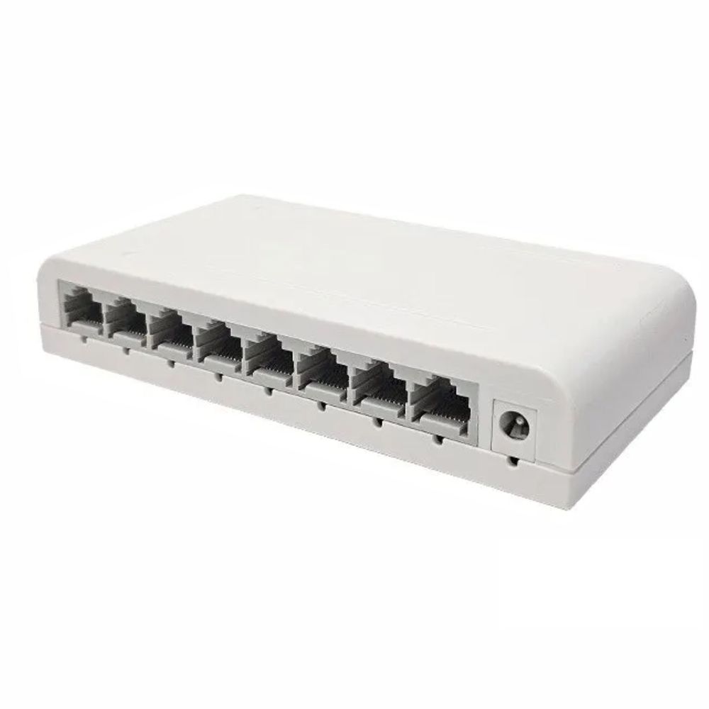 SWITCH PLUS 8 PUERTOS BASE 100