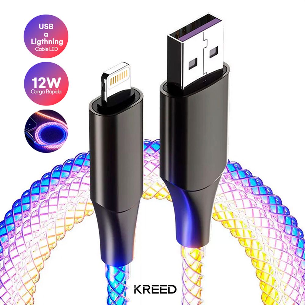 CABLE IPHONE USB A LIGHTNING