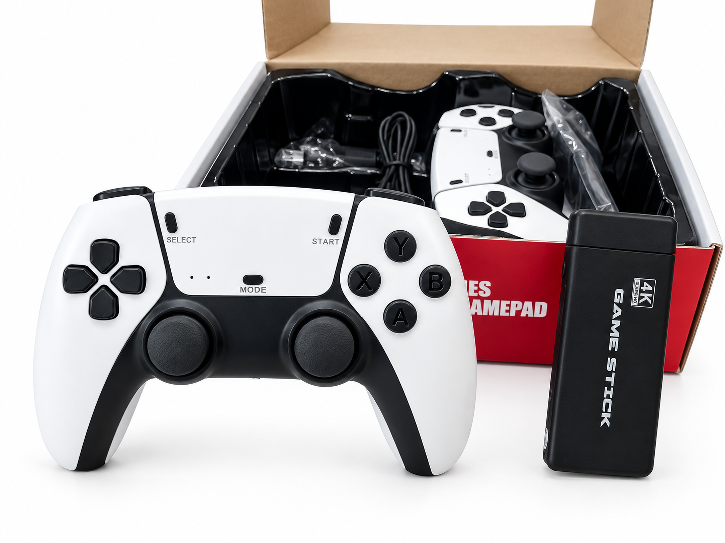 Game Stick Pro 4K Controles